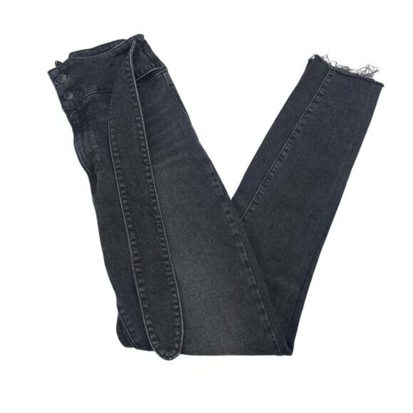 ABERCROMBIE & FITCH Ultra High Rise Super Skinny Ankle Sz 26 - Picture 2 of 6